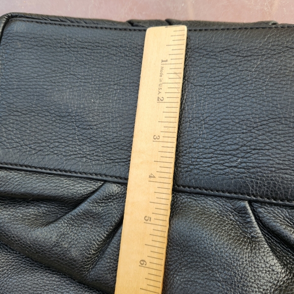 TORI BURCH Michele Tote Shoulder Bag Large Double Handle Pebbled Leather - Picture 8 of 11